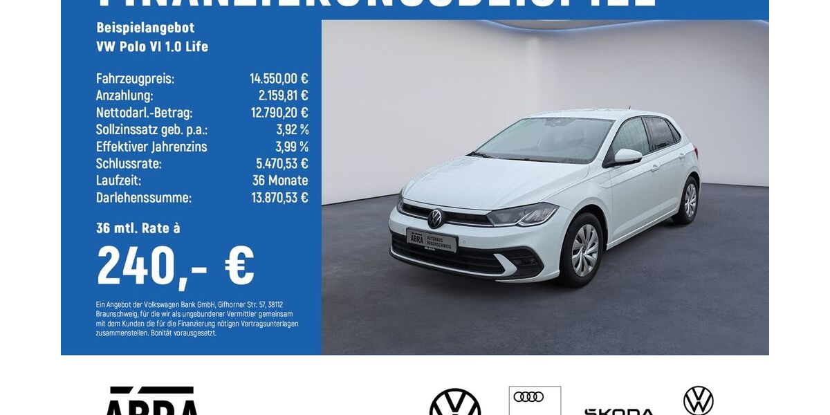 VW Polo 44.550 km 14.550 &euro; Braunschweig 38108