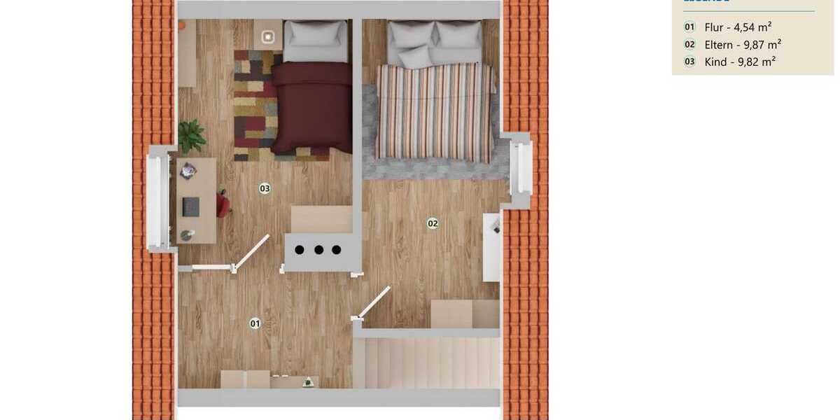 Grundriss Dachgeschoss