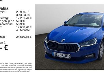 Skoda Fabia 3.829 km 20.370 &euro; Hildesheim 31137