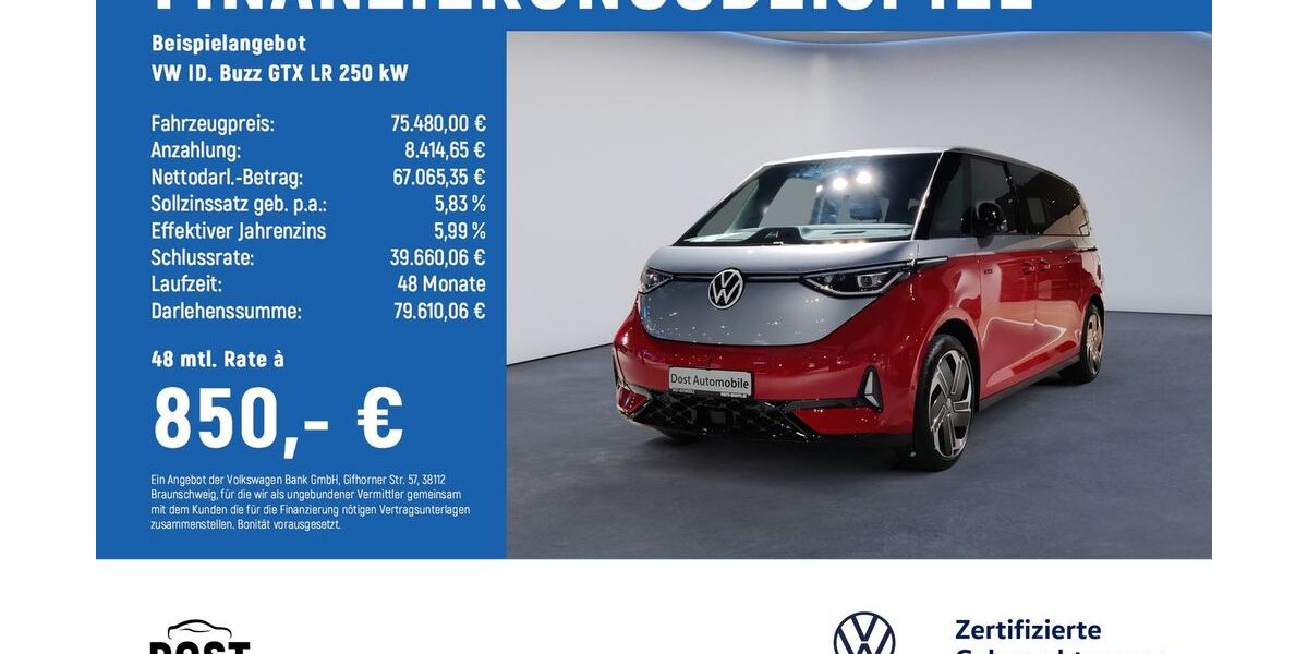 VW ID. Buzz 8.700 km 75.480 &euro; Hildesheim 31135