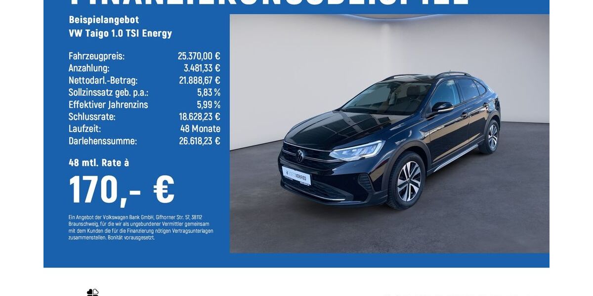 VW Taigo 10.600 km 24.940 &euro; Braunschweig 38114