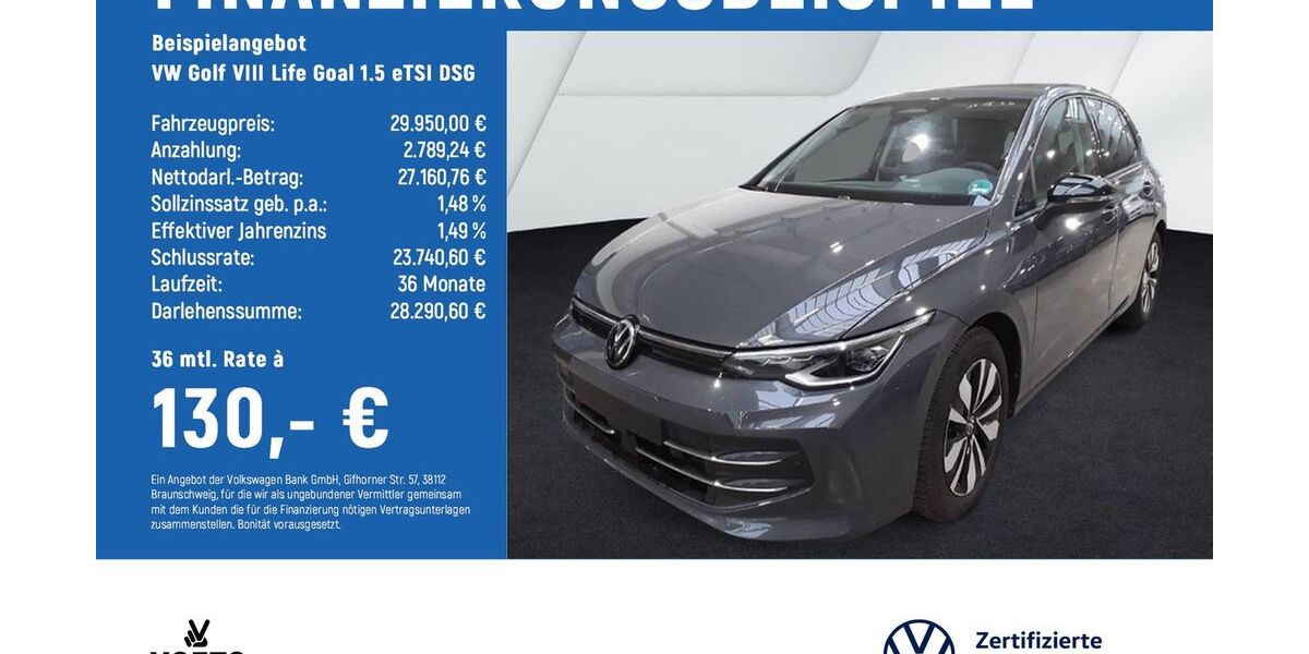 VW Golf 14.900 km 29.950 &euro; Braunschweig 38124