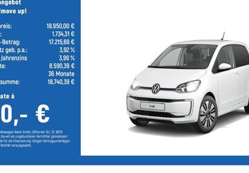 VW e-up! 31.000 km 18.950 &euro; Braunschweig 38122