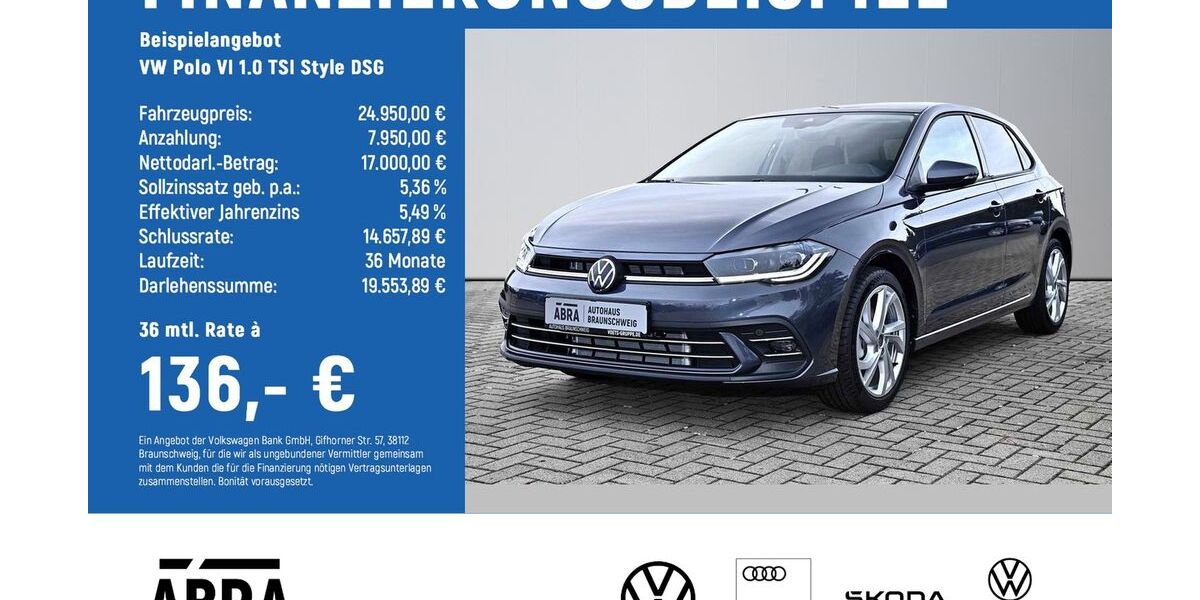 VW Polo 13.100 km 24.950 &euro; Braunschweig 38108