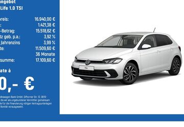 VW Polo 36.067 km 16.840 &euro; Wolfenbüttel 38304