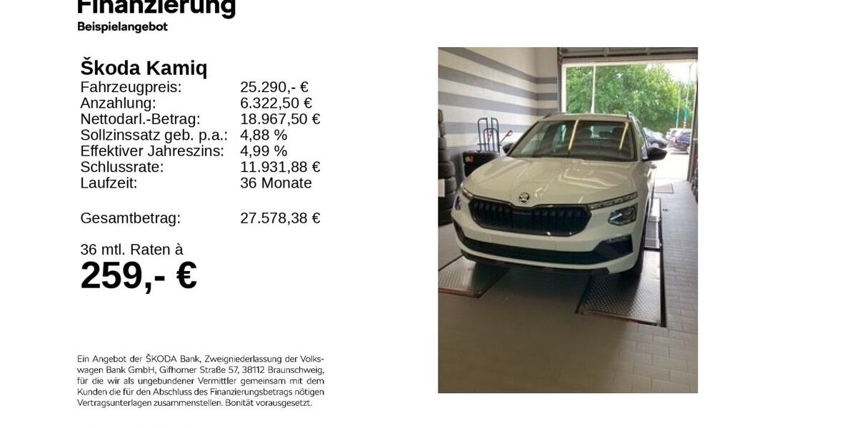Skoda Kamiq 21.336 km 24.870 &euro; Hildesheim 31137