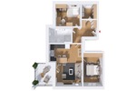 Exklusive Neubauwohnungen - Etagenwohnung Diekholzen Söhre | Angebot:23990759