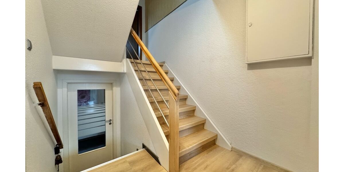 Einladendes Treppenhaus