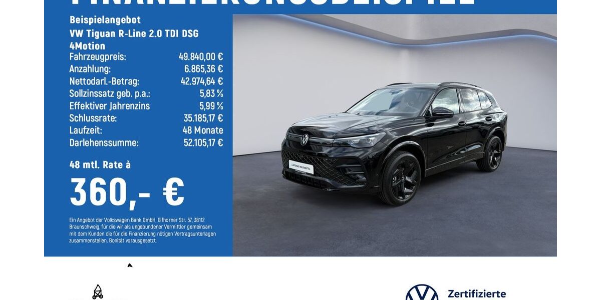 VW Tiguan 4.500 km 49.340 &euro; Wolfenbüttel 38304