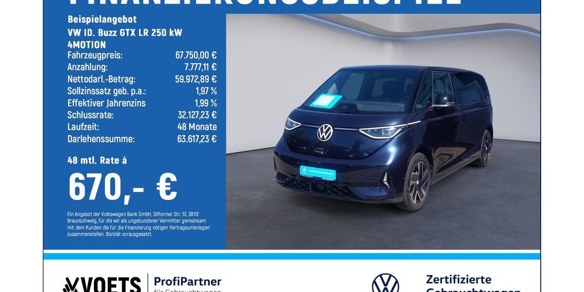 VW ID. Buzz 12.300 km 66.666 &euro; Braunschweig 38124