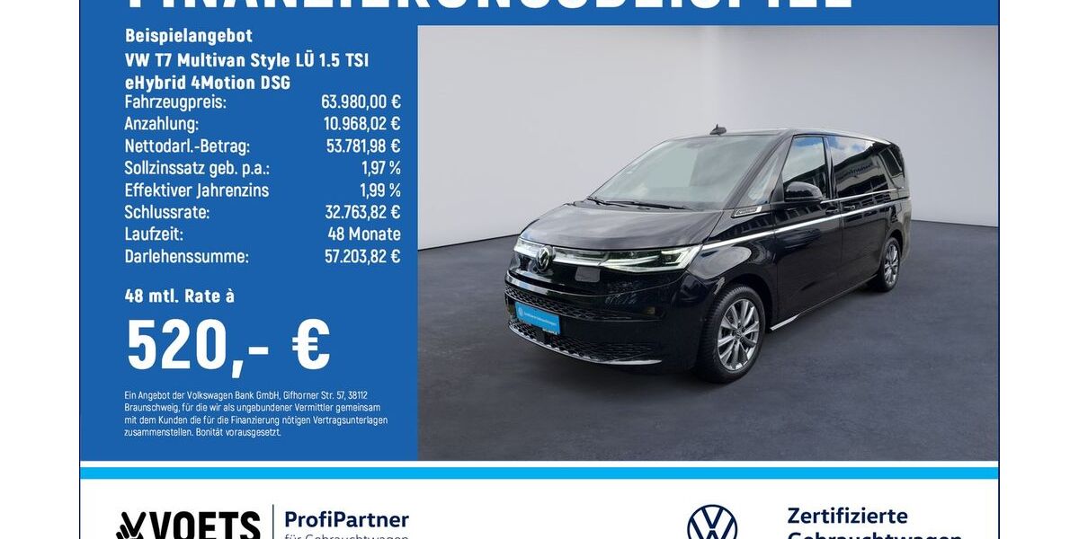 VW T7 Multivan 18.100 km 62.480 &euro; Braunschweig 38124