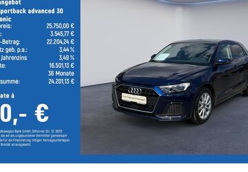 Audi A1 9.100 km 25.550 &euro; Braunschweig 38124